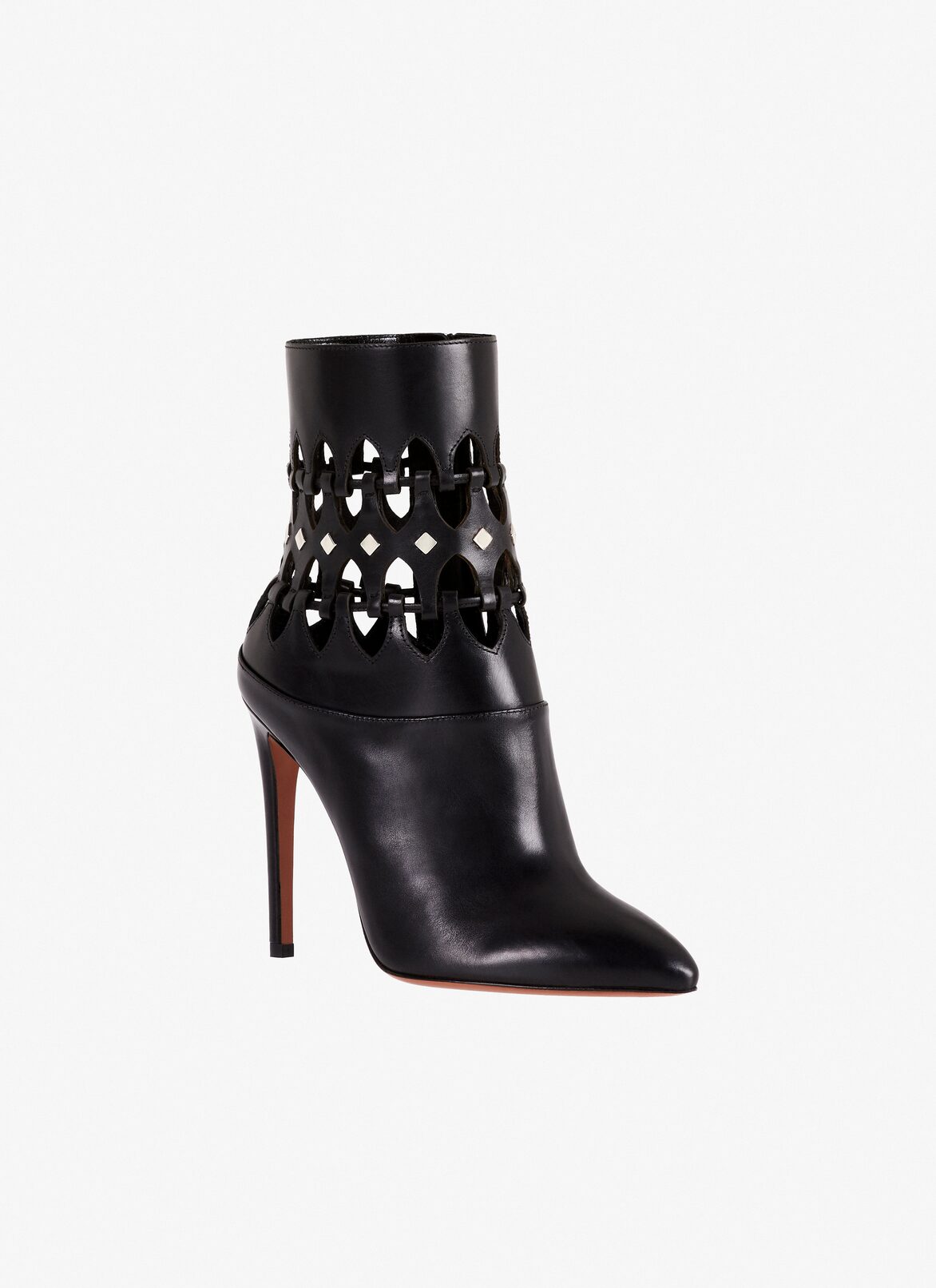 Stiletto Ankle Boots ALAÏA BLACK STILETTO ANKLE BOOTS